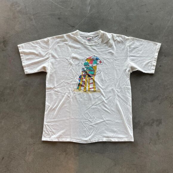 Vintage lifeguard Dog tee - Picture 1 of 3